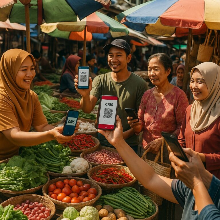 Foto ilustrasi Dampak Link Slot QRIS pada Pertumbuhan Ekonomi Digital Lokal