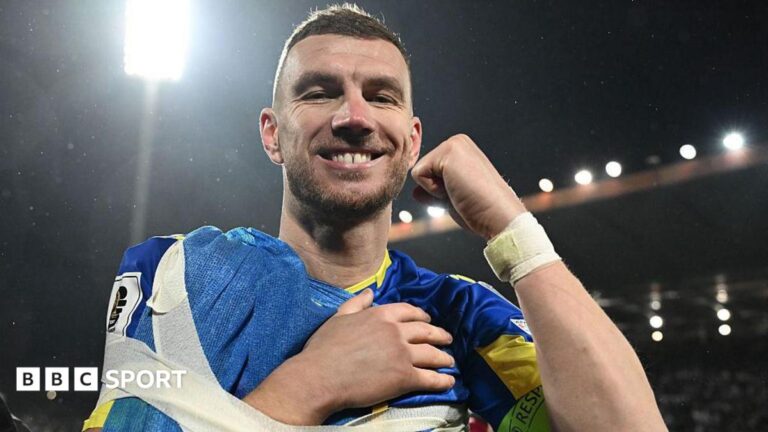 Edin Dzeko pensiun memberi harapan baru bagi Bosnia
