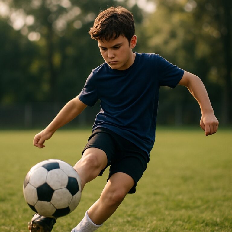 Cara Tendang Bola Pake Kaki Kanan