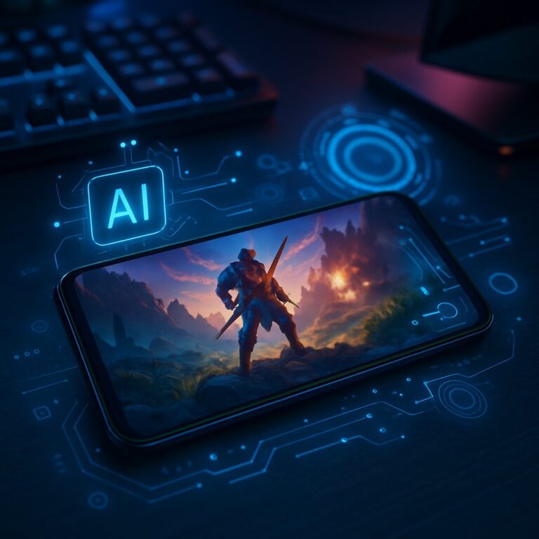 Ilustrasi HP Gaming dan AI: Revolusi Terbaru di zeusbola